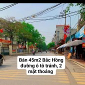 Bán Nhà 45m² mặt đường trục chính -ô tô tránh tại  Thượng Phúc – Bắc Hồng – 2 mặt thoáng